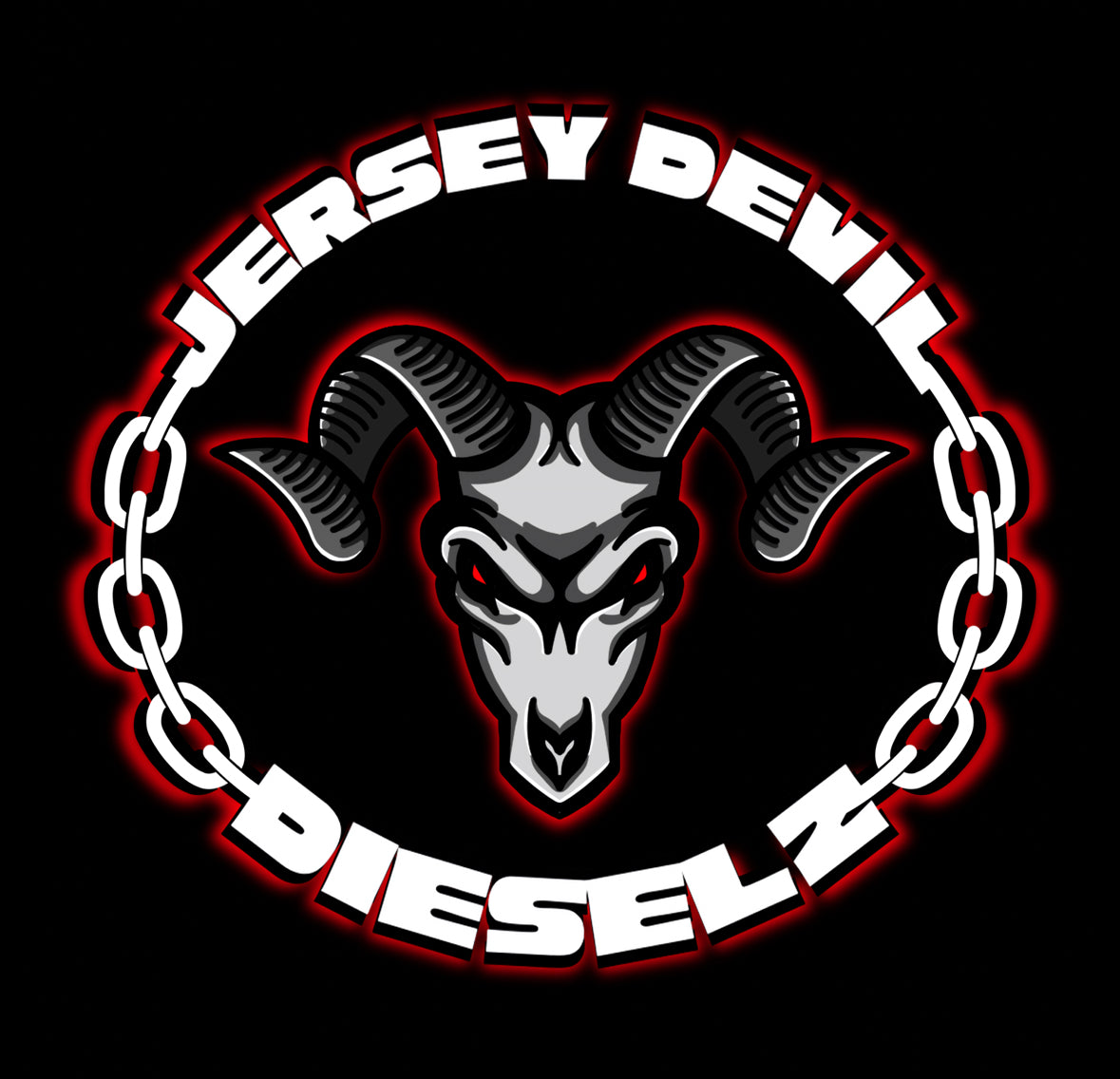 JERSEY DEVIL DIESELZ LOGO Hoodie