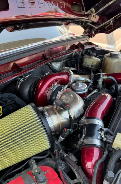 Point Zero Fabrication 6.4 Powerstroke Cold Air Intake