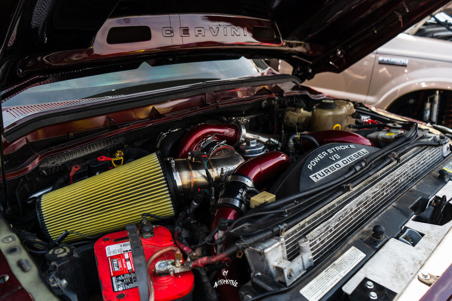 Point Zero Fabrication 6.4 Powerstroke Cold Air Intake