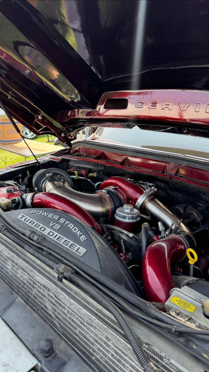 Point Zero Fabrication 6.4 Powerstroke Cold Air Intake