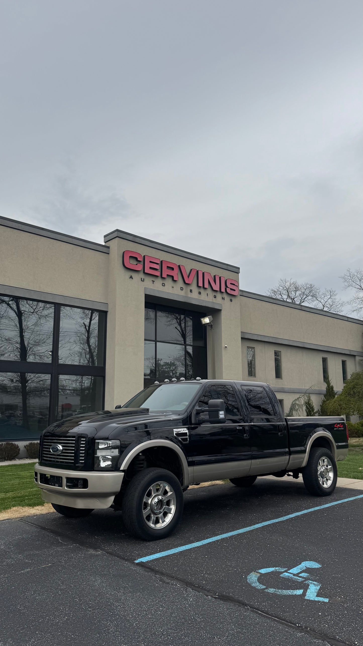 08-10 Super Duty Cervinis Cowl Hood