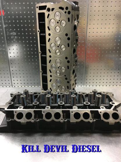 KDD 6.0 POWERSTROKE O-RING CYLINDER HEADS, PAIR